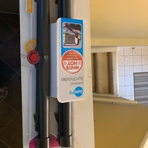 Safety first sun shade for the car